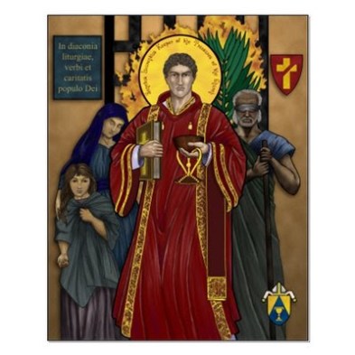 Image result for deacon lawrence the martyr