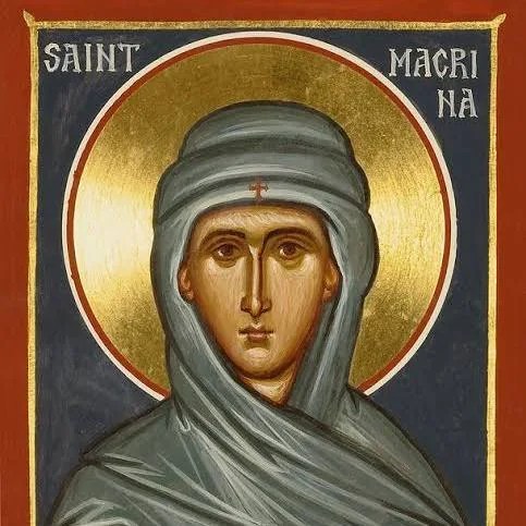 The lesser feast of St Macrina, deaconess, and St Gregory of Nyssa